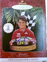 1997 Jeff Gordon Christmas ornament by Hallmark