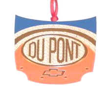 1997 Jeff Gordon DuPont hood Christmas ornament