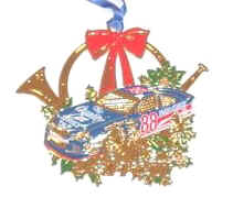 1998 Dale Jarrett QC spinout Christmas ornament