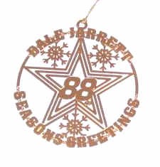 2000 Dale Jarrett Montana Silversmith star Christmas ornament