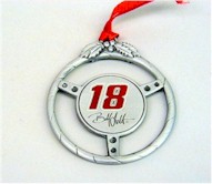 2001 Bobby Labonte #18 steering wheel Christmas ornament