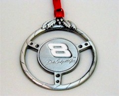 2001 Dale Earnhardt Jr #8 steering wheel Christmas ornament