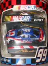 2001 Jeff Burton Christmas ornament by Trevco