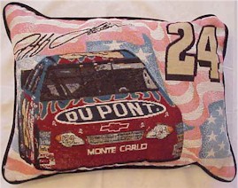 2002 Jeff Gordon DuPont pillow