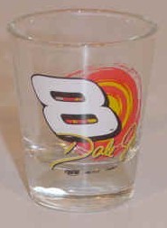 2001 Dale Earnhardt Jr #8 shot glass