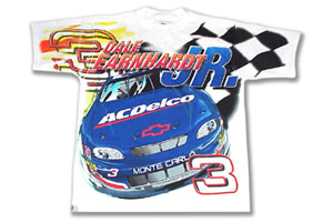 1998 Dale Earnhardt Jr AC Delco "Rising Son" total print tee