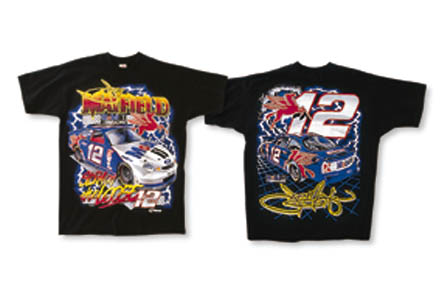 1998 Jeremy Mayfield Mobil1  "Storm on the Loose" tee