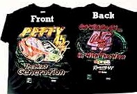 Adam Petty "Out with the Old, In with the New" tee
