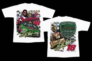 2000 Bobby Labonte Interstate Batteries "Winston Cup Championship" 2 spot tee