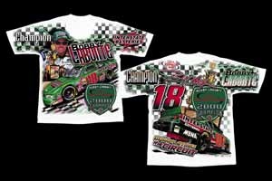 2000 Bobby Labonte Interstate Batteries "Winston Cup Champion" total print tee
