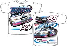 2000 Jeff Burton Team Colors tee