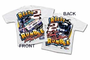 2000 Rusty Wallace Miller Lite "Ready 2 Rumble" tee