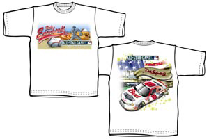 2001 Dale Earnhardt Jr Budweiser "All-Star Game" tee