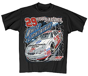 2001 Kevin Harvick "White Lightning"  tee