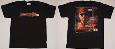 2002 Dale Earnhardt Jr Budweiser Face tee