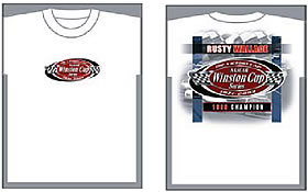 2003 Rusty Wallace Winston Cup Victory Lap tee
