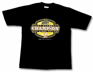 2005 Tony Stewart  Champion black t-shirt