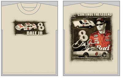 2006 Dale Earnhardt Jr "Vintage" Budweiser Tee