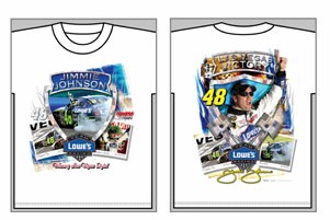 2006 Jimmie Johnson Lowes "Las Vegas Win" tee