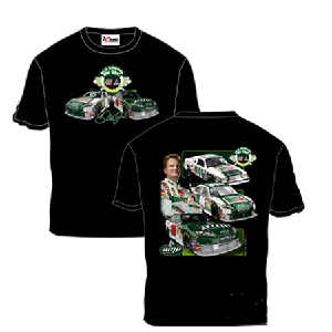 2008 Dale Earnhardt Jr Mountain Dew "Retro" Black tee