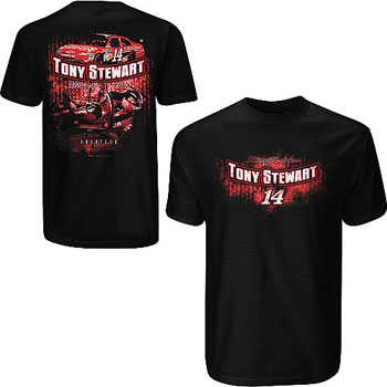 2009 Tony Stewart Office Depot Black Tee