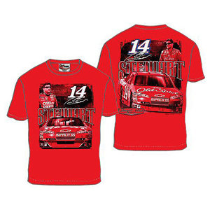 2009 Tony Stewart Office Depot/Old Spice "Driver/Number/Car" tee shirt