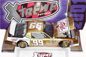 1989 Dick Trickle 1/24th  Miller High Life ASA c/w car