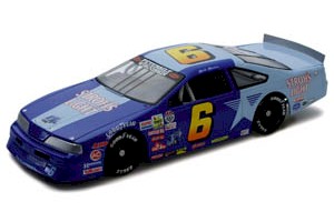 1989 Mark Martin 1/24th Strohs Light ASA c/w car on clear base