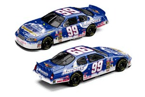 2003 Michael Waltrip 1/24th Aarons Rent c/w car