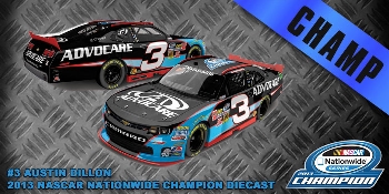 2013 Austin Dillon 1/24th Advocare "Nationwide Series Champion" car