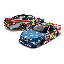 2013 Travis Pastrana 1/64th Flag Red, White, and Blue "Nationwide Series" Mustang Pitstop Series car