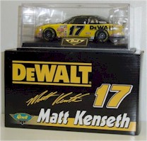 1999 Matt Kenseth 1/24th DeWalt "Busch Series" c/w car