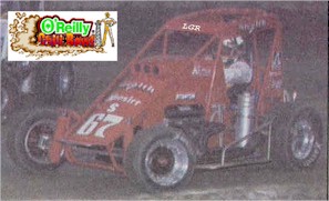 2002 Tony Stewart 1/24th Chili Bowl Winner midget