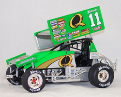 2007 Steve Kinser 1/24th Quaker State Sprint Car