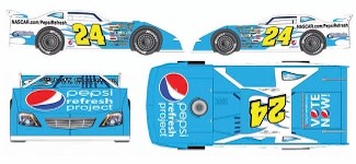 2010 Jeff Gordon 1/64th Pepsi Dirt Car by ADC