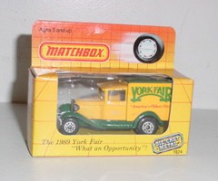 1989 York Fair 1/55th "America's Oldest Fair" Old Time Box Truck