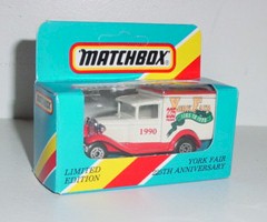 1990 York Fair 1/55th "225th Anniversary" Old Time Box Truck