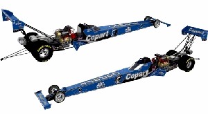 2011 Brandon Bernstein 1/24th Copart dragster