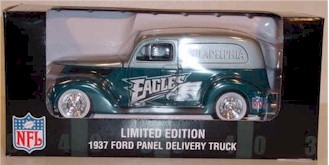 1937 Philadelphia Eagles 1/24th Ford delivery truck