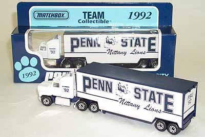 1992 Penn State 1/87th Nittany Lions transporter