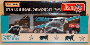 1994 Carolina Panthers 1/80th NFL transporter