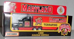 1996 University of Maryland Terrapins 1/87th Transporter