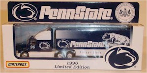 1996 Penn State 1/80th Nittany Lions "Old Logo" Transporter