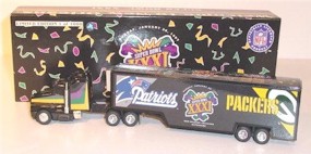 1997 Green Bay Packers 1/64th ERTL Super Bowl XXXI hauler