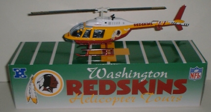 2000 Washington Redskins 1/43rd Helicopter