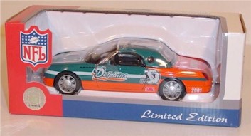 2002 Miami Dolphins 1/24th Thunderbird