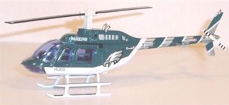 2001 Philadelphia Eagles 1/43rd Helicopter