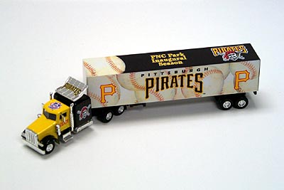 2001 Pittsburgh Pirates 1/80th collectible hauler