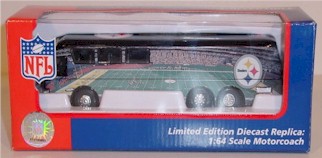 2001 Pittsburgh Steelers 1/64th Motorcoach