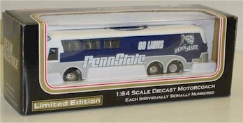 2002 Penn State 1/64th Nittany Lion bus